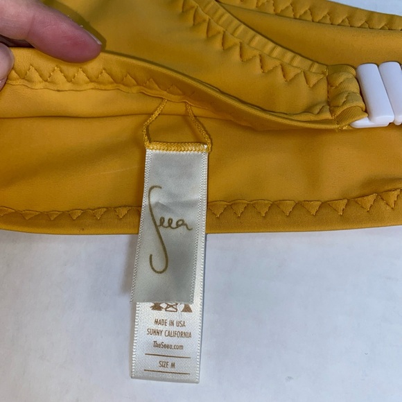 Seea Goa Bikini Top - Saffron - Picture 7 of 12